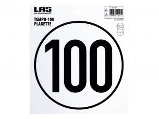 LAS Tempo-Plakette 100 km/h 