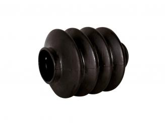 LAS Faltbalg, Gummi schwarz, 55/53 mm 