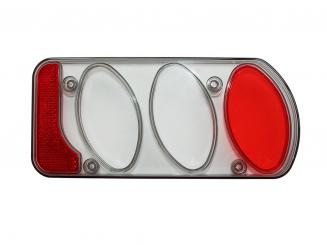 Eufab Ersatzglas rechts, Rauchglas 