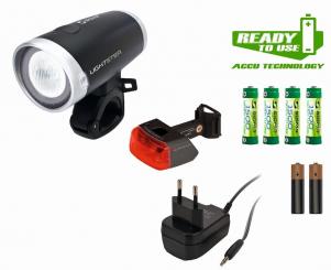 Sigma sport licht  v.+ h. lightster + cuberider ii 