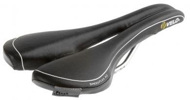 Velo Sattel Plush "Speed Flex" Schwarz 