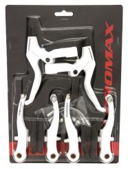 Promax V-Brake Set Weiß Fahrradbremsen set 