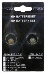 VENTURA Computer Batterie LR44 VE 2 Stück 