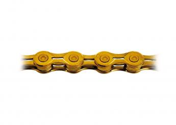 KMC Kette X-10-EL Gold 114-Glieder Fahrradkette 