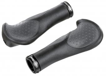 Ergotec Griffe Aks-08/2 Schwarz/Grau Fahrradgriff 