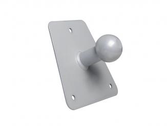 Bullwing Wandhalterung silber für  träger Tiefe 4,5 cm 