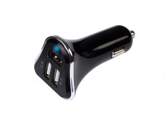 EUFAB Usb Ladeadapter 3 Ports 12+24V Zigarettenanzünder 