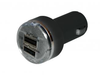Eufab Dual USB-Ladeadapter 