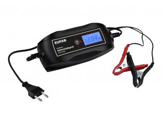 Eufab Intelligentes Batterieladegerät 6/12 V, 4 A 6-stufig 
