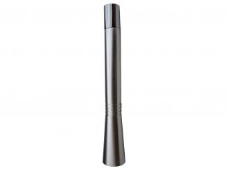 EUFAB Autoantenne, Zylinderform silber/gebürstet 