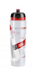 Elite flasche maxi corsa clear 950ml rotes logo 