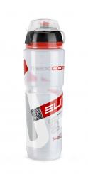 Elite flasche maxi corsa mtb clear logo rot 1000ml 