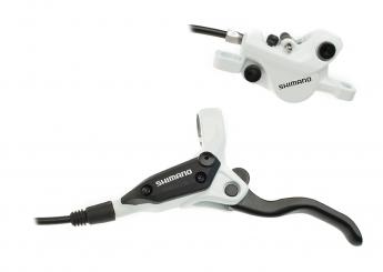 Shimano Br-M396 (Vr) Weiß Fahrrad Scheibenbremsen 