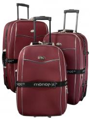 Die Koffermarke Nylon-Kofferset 3-teilig Bali rot 