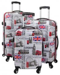 Die Koffermarke Polycarbonat-Kofferset 3-teilig London 1 
