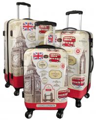 Die Koffermarke Polycarbonat-Kofferset 3-teilig London 3 