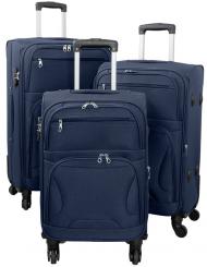 Die Koffermarke Nylon-Kofferset 3-teilig Braga blau 