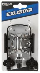 Exustar pedale mtb e-pm-818-03  -silber duo-pedal 