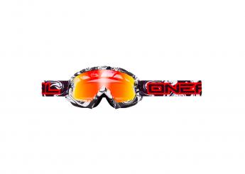 O'neal brillen b-flex goggle hendrix black-white / radium 