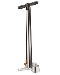 Lezyne Standpumpe Alloy Over Drive Silber  n 
