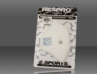 Respro® Ersatzfilter für Sportsta? Twin Pack (2 Stück) Größe: L 