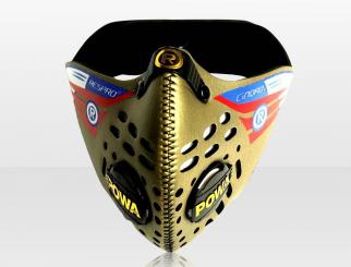 Respro® Atemschutzmaske Cinqro? Größe: L gold 