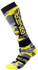 O'Neal Socken Pro MX Sock HUNTER black/gray/hi-viz One Size 