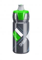 Elite Flasche OMBRA GREY 550ml grüne Grafik 