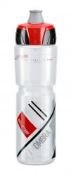 Elite Flasche OMBRA CLEAR 950ml rote Grafik 