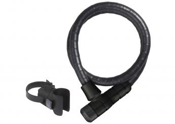 abus steel-o-flex-schloss microflex 6615k/85/15 bk scmu 