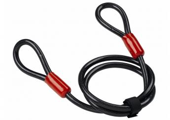 ULÄC Kabelschoss CABLE BLACK Schlaufenseil 120 mm Länge 12 mm stark 