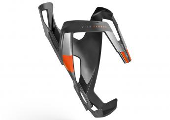 ELITE   VICO CARBON schwarz matt orangene Grafik 