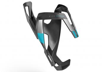 ELITE   VICO CARBON schwarz matt hellblaue Grafik 