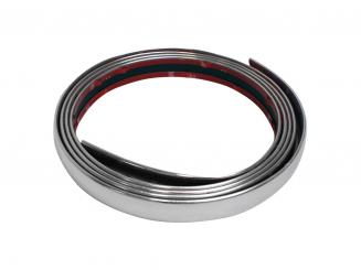 EUFAB Zierleiste, Chrom-Optik 2,45 m x 2,10 cm 