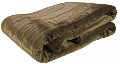 Schöne Kuscheldecke, Braun Microfaser-Schlafdecke 