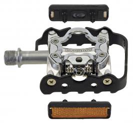 Exustar Pedale MTB E-PM-86 silber DUO-Pedal 