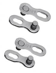 KMC Verschlussglied CL-590-R 10-fach für Campagnolo Silber Kettenglied 