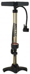 Beto Standpumpe Silber/Schwarz Fahrradpumpen 