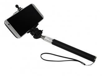 Selfie Stick schwarz, für Fotos und Videoss 