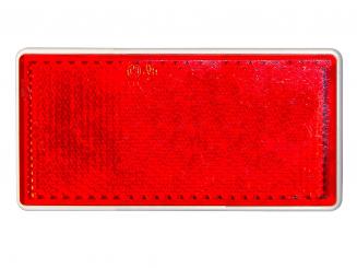 TFA Reflektor, rot, viereckig, 2 Stck. 86x40mm 