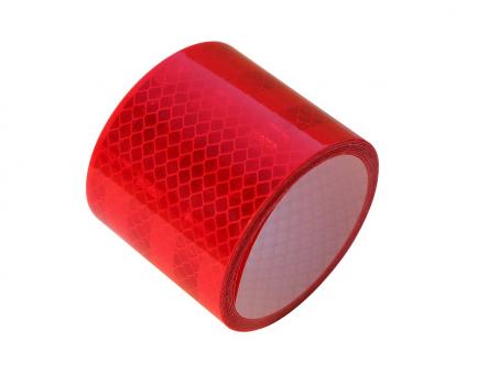 LAS Reflektorband, selbstklebend rot 