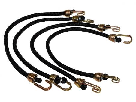 LAS Gepäckarm-Set, 4-teilig Mini Bungees 
