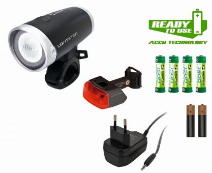 Sigma sport licht  v.+ h. lightster + cuberider ii 