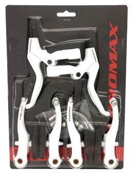 Promax V-Brake Set Weiß Fahrradbremsen set 