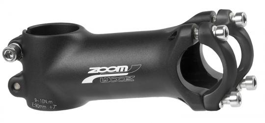 ZOOM AHEAD-Vorbau Alu 1.1/8" 90 mm 7° 25,4 mm 
