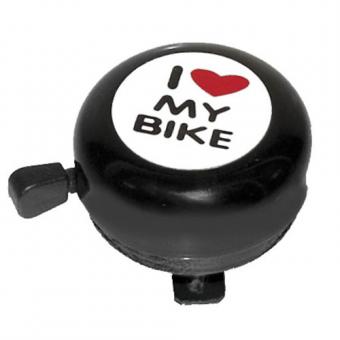 absolut Klingel ¯ 54mm Aufkleber "i love my bike" 