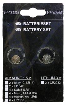 VENTURA Computer Batterie LR44 VE 2 Stück 