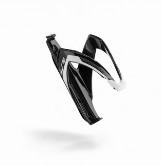 Elite flaschenhalter custom race schwarz/weiss 