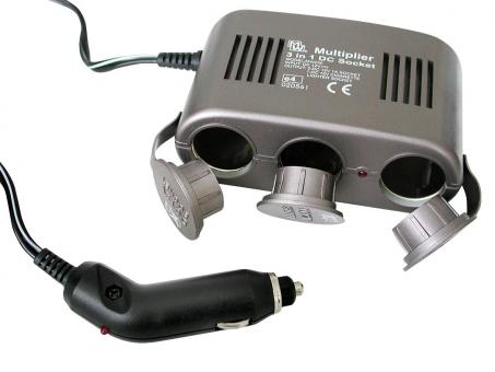 Eufab KFZ-Steckdose 3 in 1 