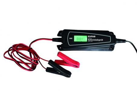 Eufab Intelligentes Batterieladegerät 6/12 V, 4 A 4-stufig 
